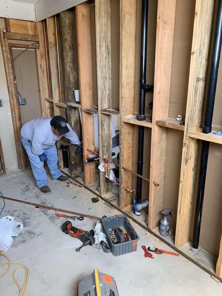 Commercial rough-in plumbing for Commercial Plumbing in Cottonwood Bend
